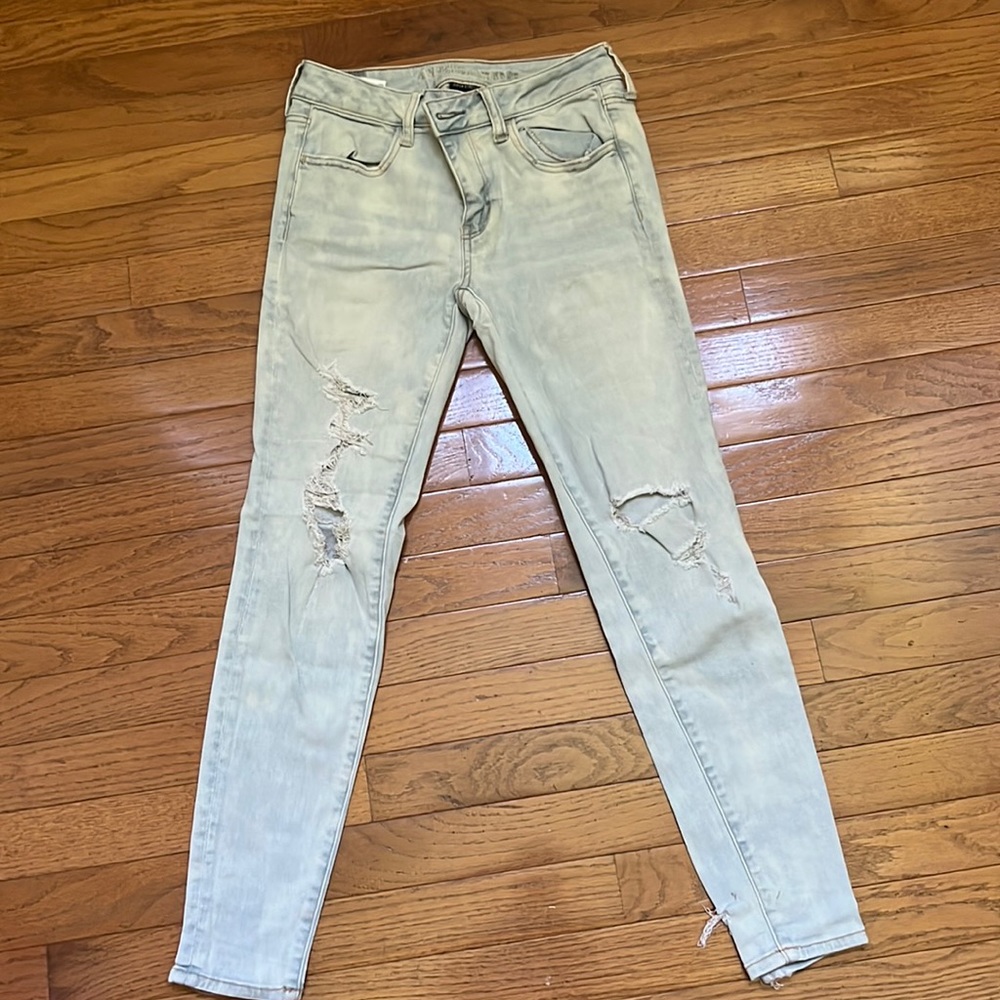Light blue jeans